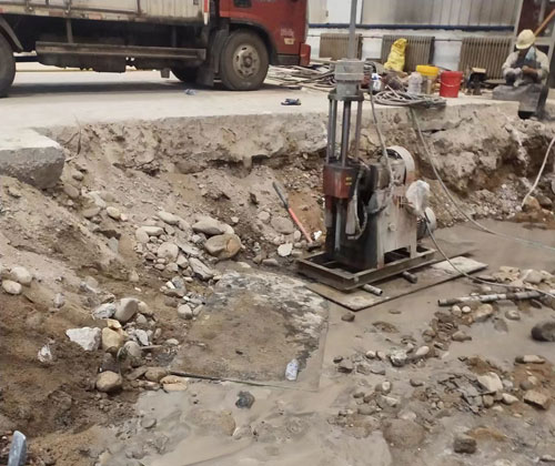 广宗公路下沉压浆