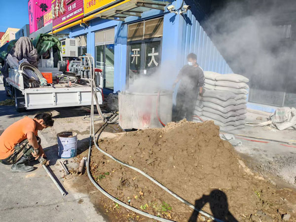 广宗顶管注浆加固